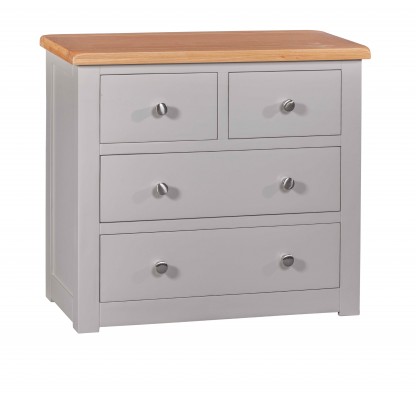 Diamond Grey Painted 2 + 2 Chest of Drawers